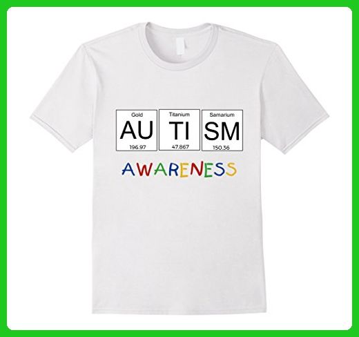 Mens Autism Awareness T-Shirt Periodic Table Science Tee Shirt 3XL - new periodic table autistic Mens Autism Awareness T-Shirt Periodic Table Science Tee Shirt 3XL - new periodic table autistic
