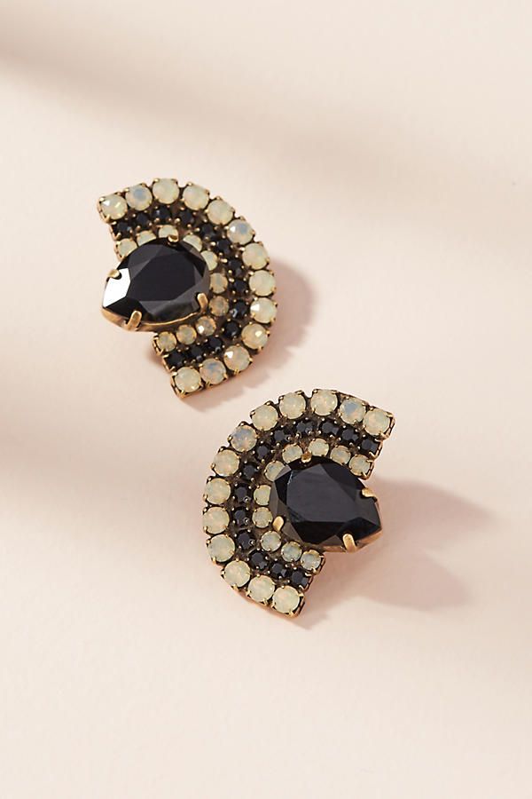80s 90s Statement Pierced Earrings Chandeliers Jeweled Beads Extra Long Dramatic Earrings
