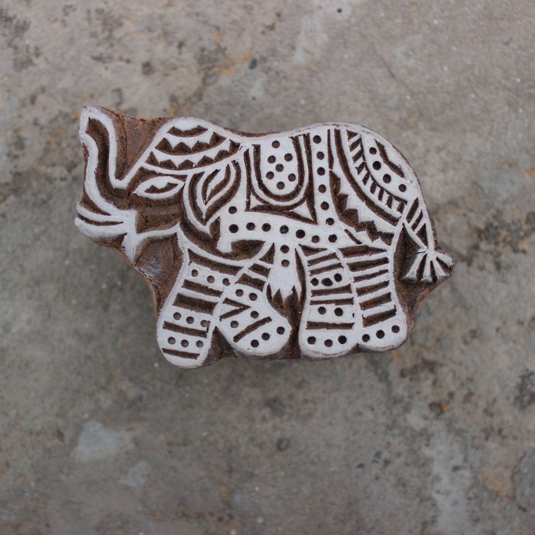 Elephant Fabric Stamp Carve Block Block Print Stamp Animal Block Print Stamp Indian Wooden Stamp For Printing Kids Craft Soap Stamp Wedding #fabricstamping