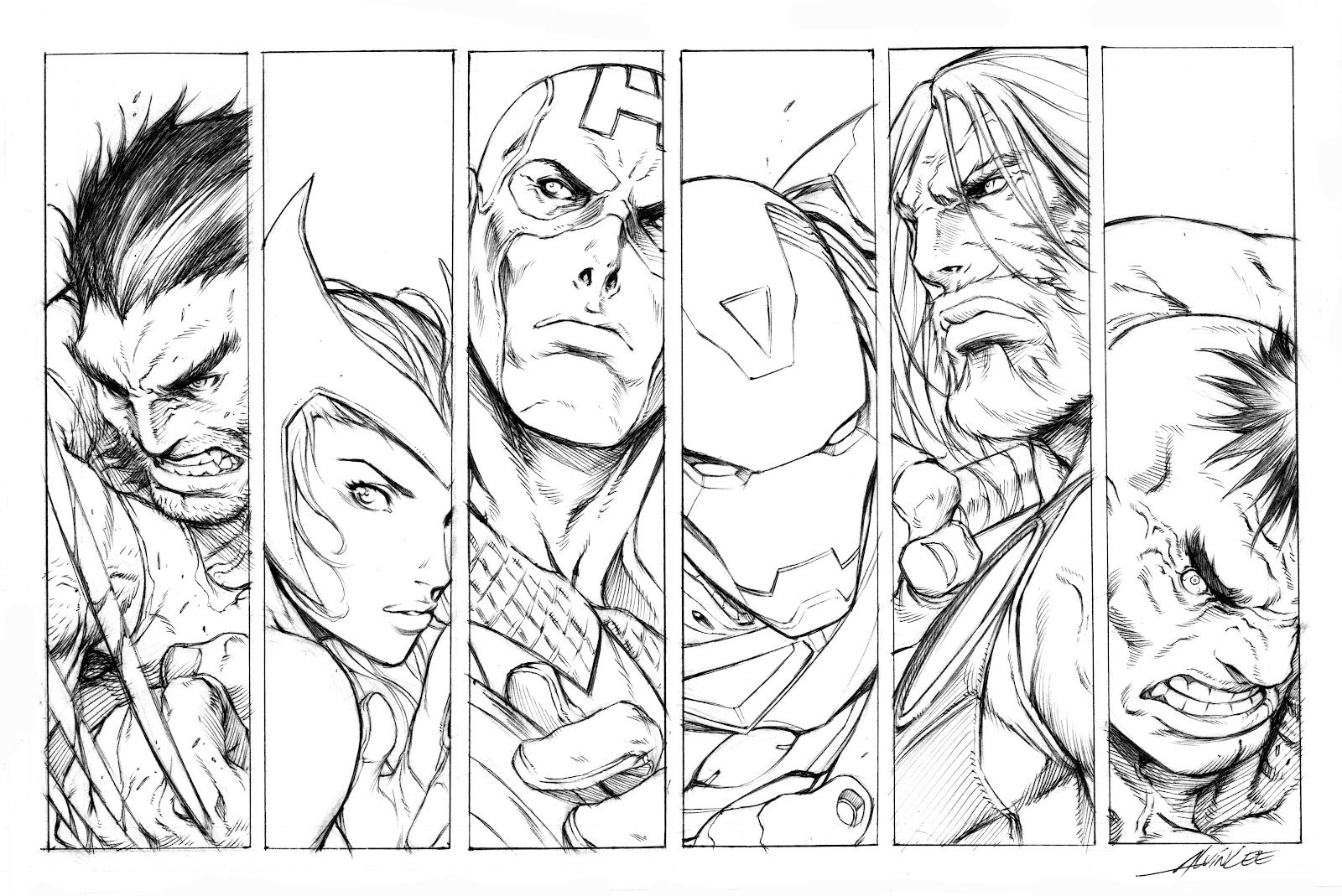 40 Desenhos Dos Vingadores Para Colorir Pintar Imprimir