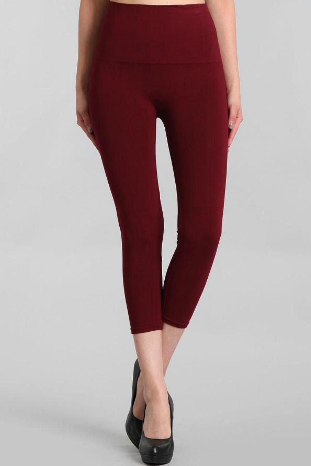 M Rena Tummy Tuck Cropped Tiques Boutique Products These Leggings Feature A High Waist And Tummy Tuck Wear With Tunics Or Dresses Paired Flats Sandals Cropped By M Rena