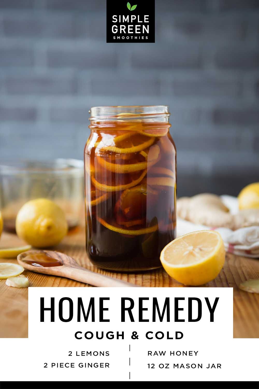 This all-natural home remedy for cough and cold uses ginger, honey, and lemon to boost the immune system, recover quick and feel better immediately. Makes 10 servings in 10 minutes! Homemade Cough Remedies, Cold And Cough Remedies, Sick Remedies, Home Remedy For Cough, Cold Home Remedies, Cold Cough, Toddler Cough Remedies, Child Cough Remedy, Stop Coughing Remedies