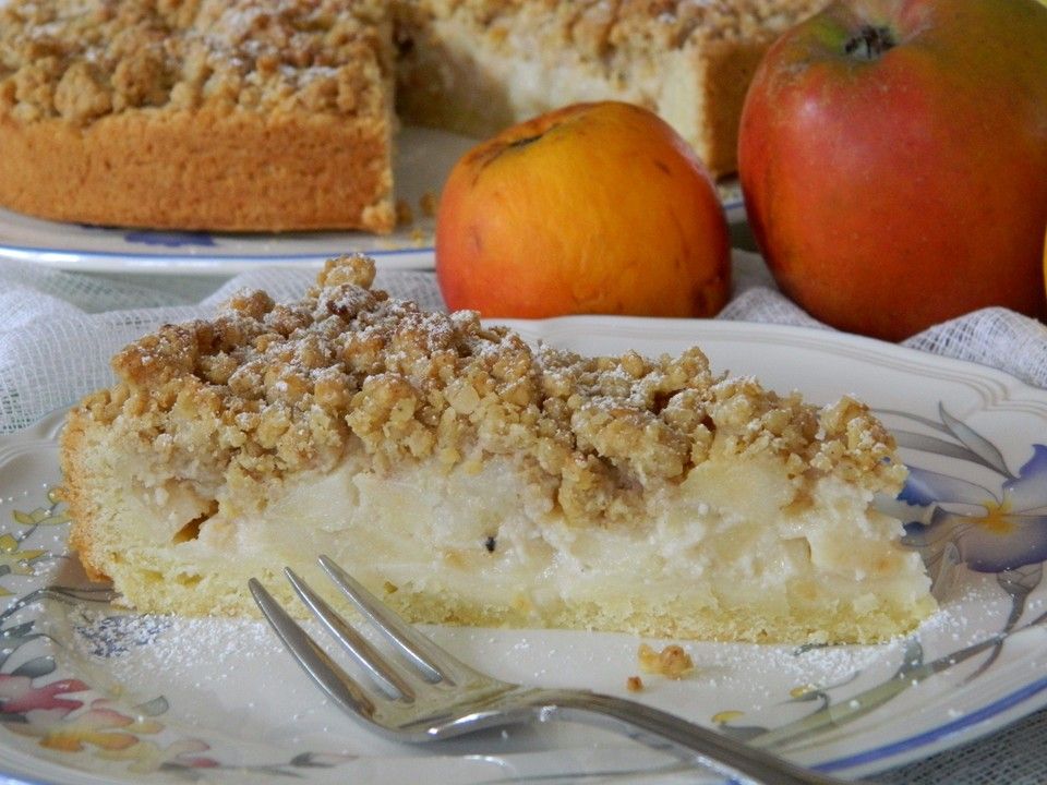 Apfelkuchen mit Knusperstreusel von sandy07| Chefkoch | Rezept ...