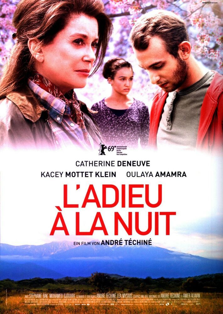 L'ADIEU À LA NUIT - CATHERINE DENEUVE - FILMPOSTER A4 2019 | Ganze