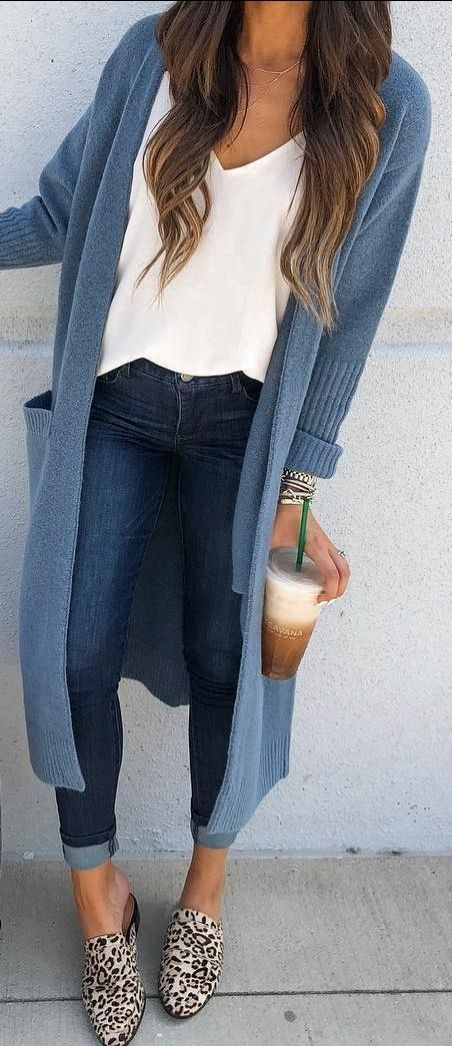 Simple Fall Outfits with Long Cardiagan, fall outfits ideas, fashion trends Simple Fall Outfits with Long Cardiagan, fall outfits ideas, fashion trends