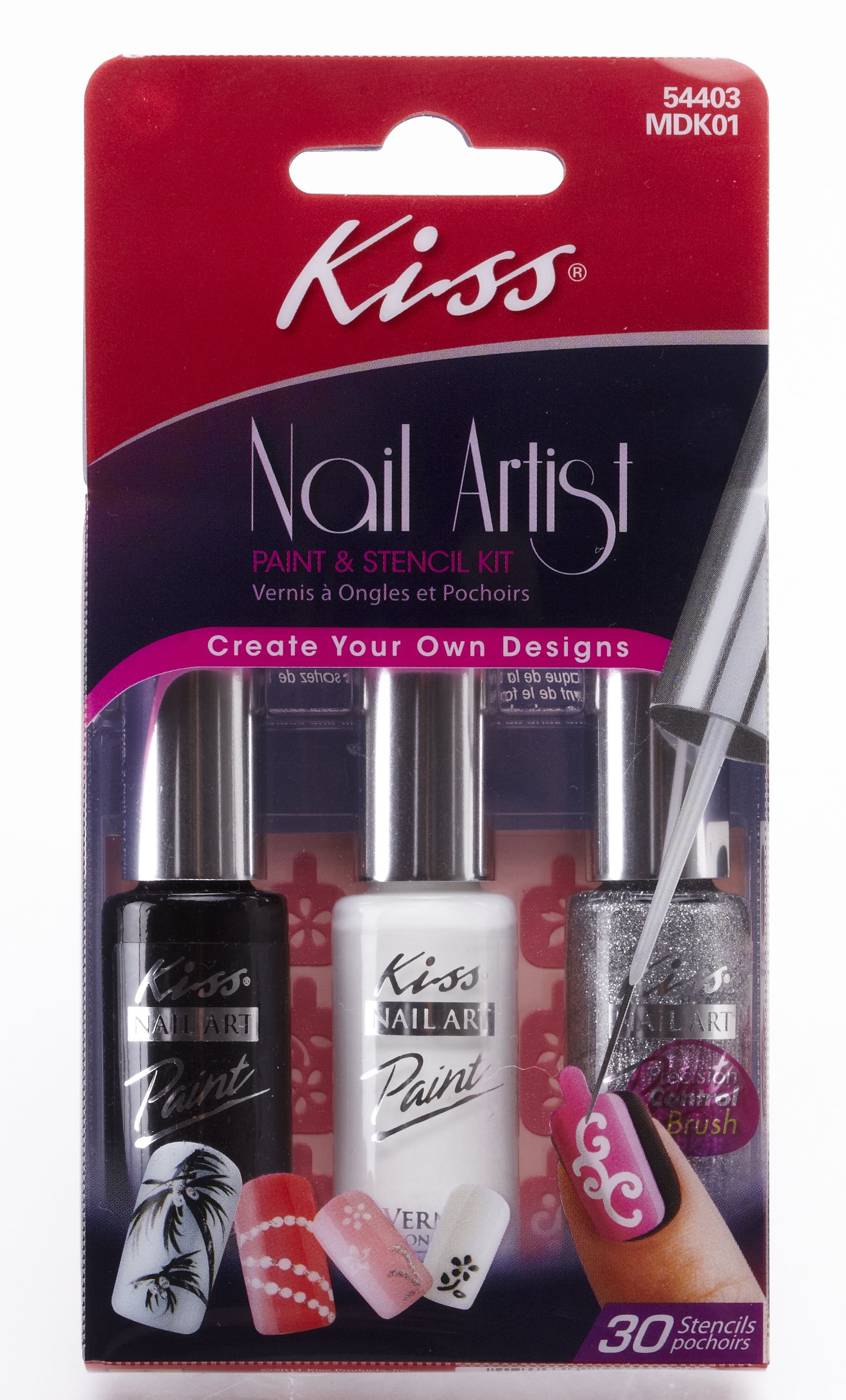 Kiss Nail Artist Manicure Design Kit Gala Use For Many Designs Kiss Nail Artist Manicure Design Kit Gala Use For Many Designs Such As Sneaker Nails