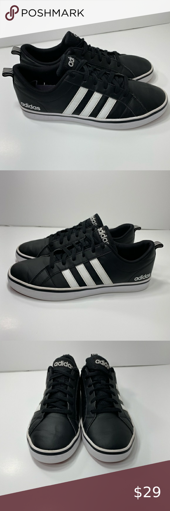 Adidas Neo Sneakers Men S Size 8 5 Black White Adidas Neo Sneakers Men S Size 8 5 Black White B74494 Shell Toe Con Adidas Neo Sneakers Sneakers Men Sneakers