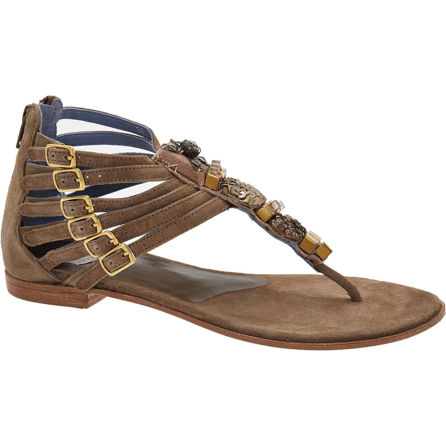 coral gladiator sandals