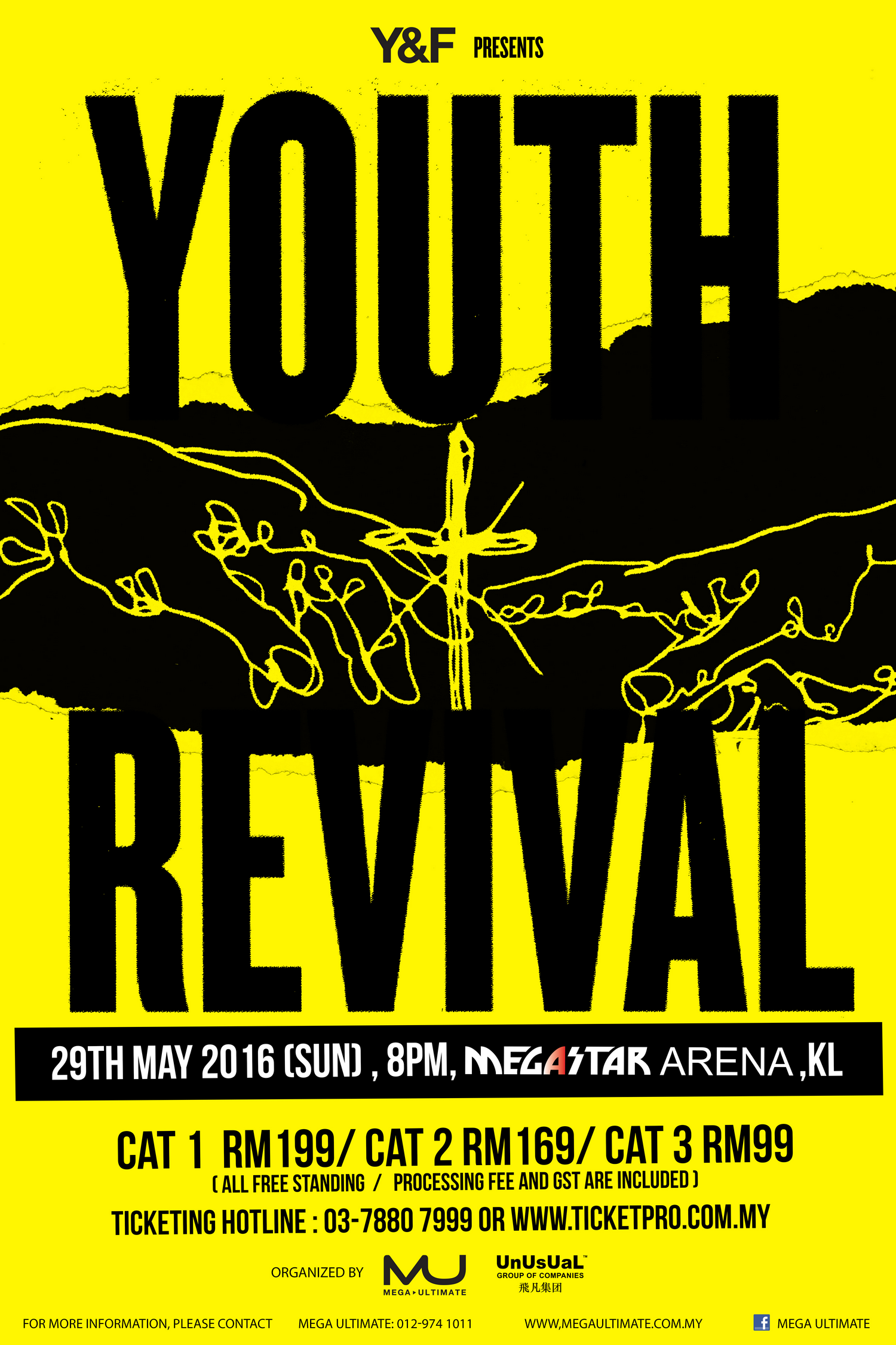 y f youth revival hillsong young free tour youth youth revival flyer