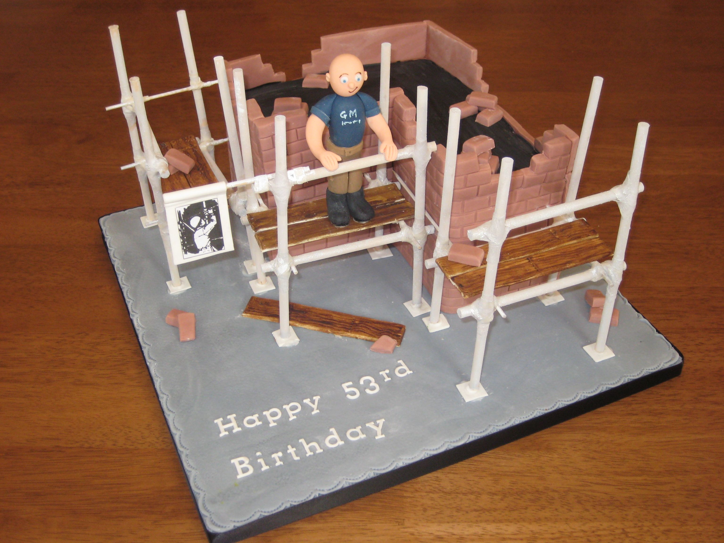 Scaffolder Birthday Cake Scaffolder Birthday Cake