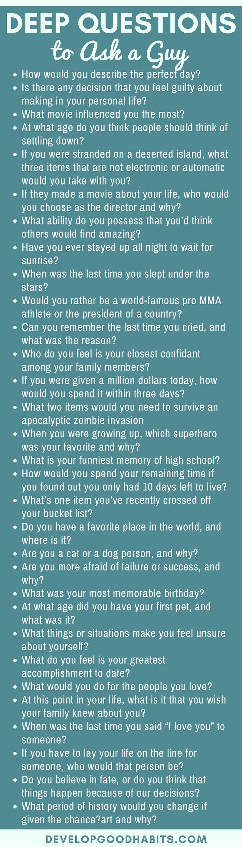 18 First Date Questions From The Experts