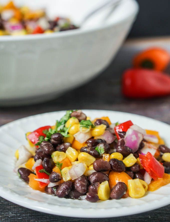 Quick Easy Mexican Bean Salad Perfect Side Dish For Picnics And quick-easy-mexican-bean-salad-perfect-side-dish-for-picnics-and