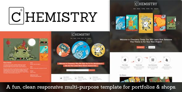 Deals Chemistry Responsive Portfolio Templatein Deals Chemistry Responsive Portfolio Templatein Our Offer Link Above You Will See