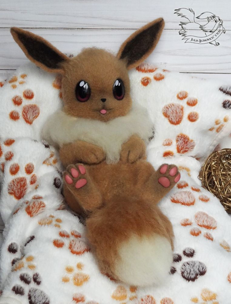 Needle Felted Eevee By Yulialeonovich Pokemon Dolls Cute Pokemon Wallpaper Pokemon Plush Needle Felted Eevee By Yulialeonovich Pokemon Dolls Cute Pokemon Wallpaper Pokemon Plush