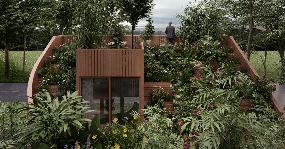 Penda Plans Yin Yang House For A Family That Wants To Live Off