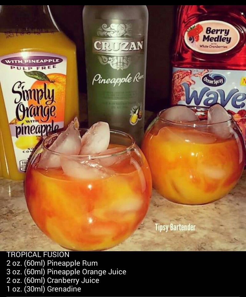 Tropical Fusion Alcohol drink recipes, Drinks alcohol Tropical Fusion Alcohol drink recipes, Drinks alcohol