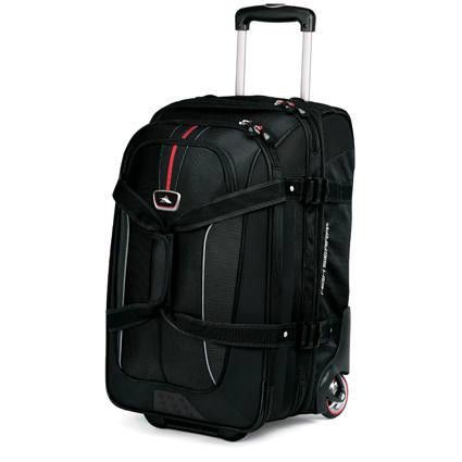 High Sierra At6 Carry On Expandable Wheeled Duffel With High Sierra At6 Carry On Expandable Wheeled Duffel With
