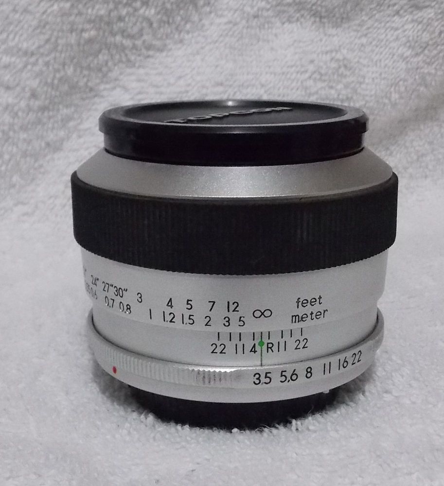 Topcor Re Macro Auto Tokyo Kogaku F3 5 58mm Lens Macro Lens