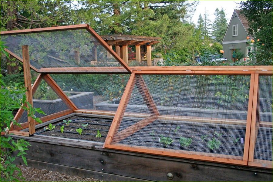 Chic Little House Diy Raised Garden Bed With Irregation Beds Plans Raised Garden Beds, Raised Garden Bed Covers Diy