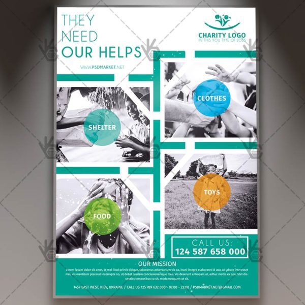 charity premium flyer psd template psd templates and template homeless flyer example