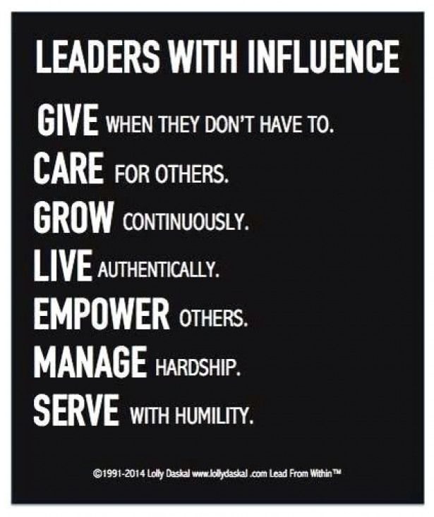 Leaders With Influence Leadershipquotes Quiet Leadership Quotes