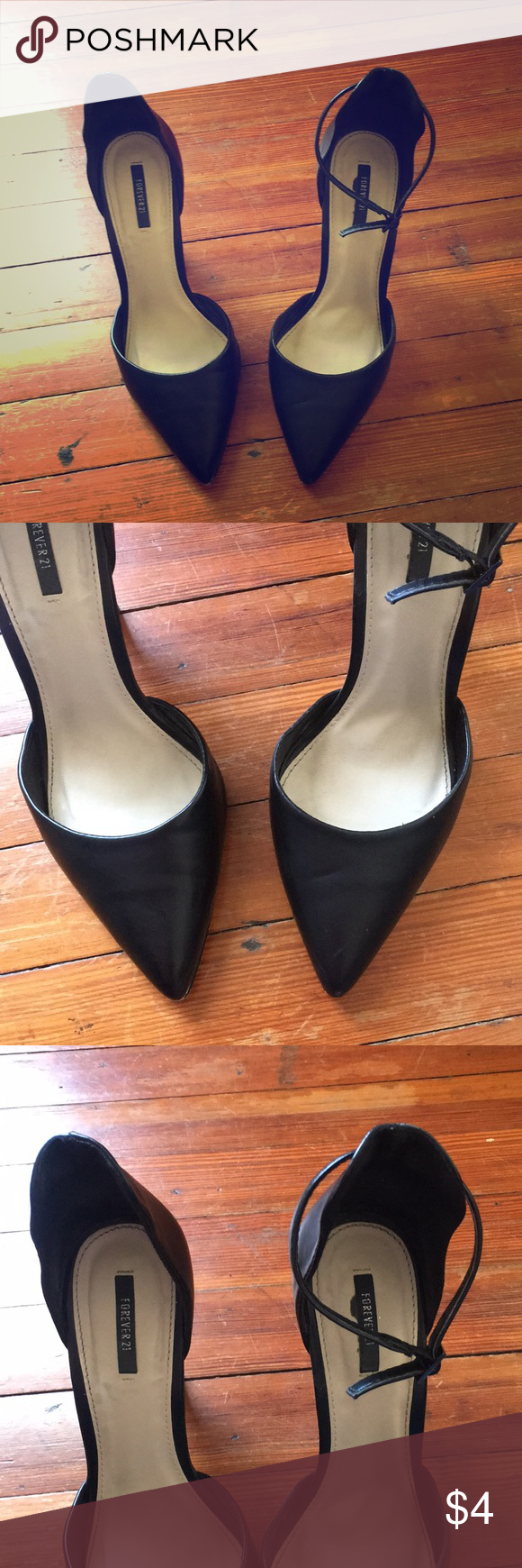 black heels size 5.5