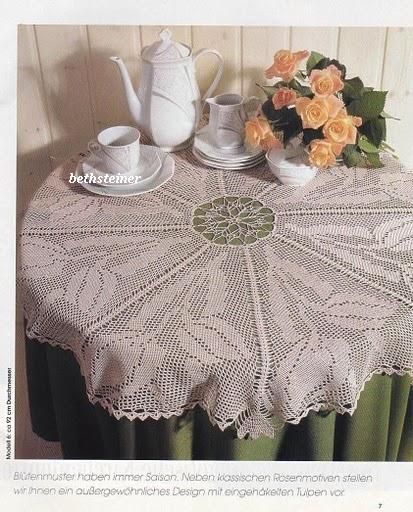 Croche Maravilha De Arte Toalha De Mesa Com Grafico Padroes De Croche Doily Modelos De Croche Toalha De Mesa