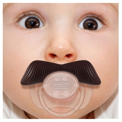 Dummy Pacifier Billy Bob Bad Ass Nuk Silicone Teat Safety Tested
