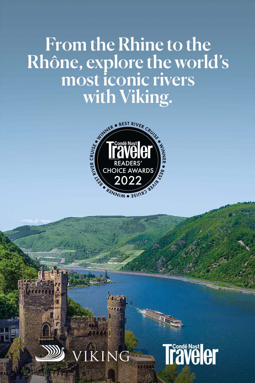From the Rhine to the Rhône, explore the world's most iconic rivers with one of our readers' favorite cruise lines: @Viking Top Cruise Lines, Couple Travel Photos, Alien Photos, Relationship Jokes, Ocean Cruise, Conde Nast Traveler, River Boat, Vacation Trips, Vacations