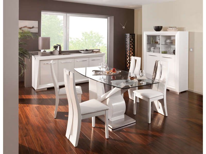 Table rectangulaire BROOK coloris blanc - conforama salle a manger Table rectangulaire BROOK coloris blanc - conforama salle a manger