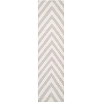 Safavieh Dhurries Grey Ivory 3 Ft X 12 Runner Rug Dhu568b 212 - 12 Foot Runner Rug Gray Safavieh Dhurries Grey Ivory 3 Ft X 12 Runner Rug Dhu568b 212 - 12 Foot Runner Rug Gray
