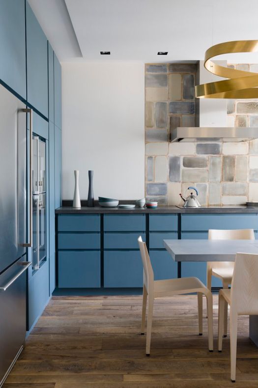 Pierre Yovanovitch favourites - cuisine bleue et bois /kitchen wood ... Pierre Yovanovitch favourites - cuisine bleue et bois /kitchen wood ...