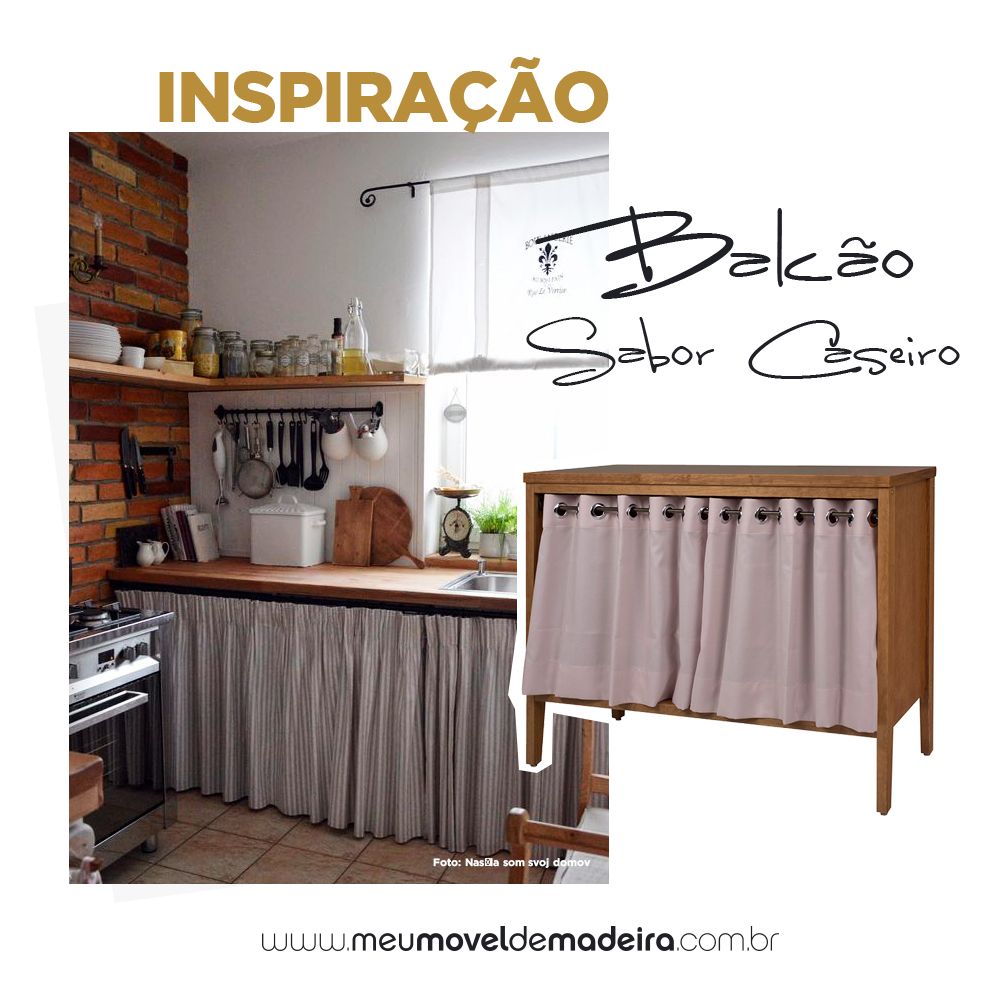 Balc O Com Cortina Sabor Caseiro Nozes E Cortina Bege Balc O Com Cortina Sabor Caseiro Nozes E Cortina Bege
