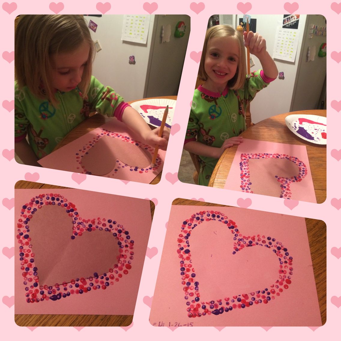 Pencil Eraser Heart Pencil Eraser, Toddler Art, Valentines Day, Heart
