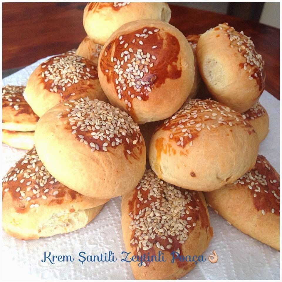 Krem Şantili Simit Poğaça Tarifi Krem Şantili Simit Poğaça Tarifi