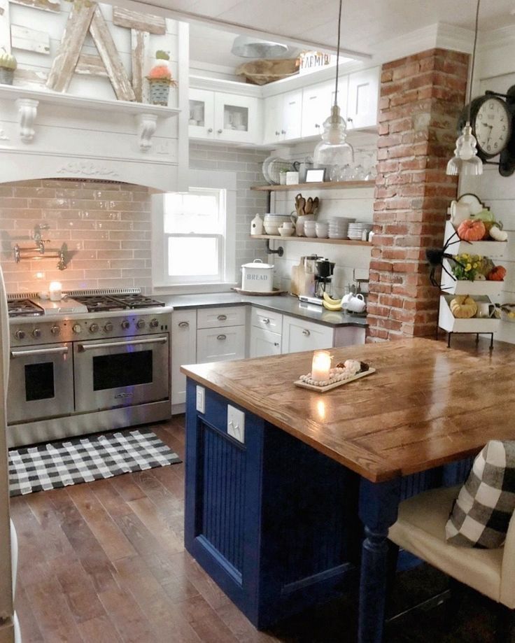 20 Clever Ways To Organize Farmhouse Kitchen Decorations 11