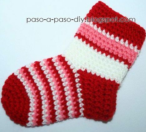 Una Idea Super Fácil Para Tejer Calcetines Al Crochet Aprende Cómo Hacerlos Paso A Paso Como Tejer Calcetines Tejer Calcetines Calcetines De Ganchillo