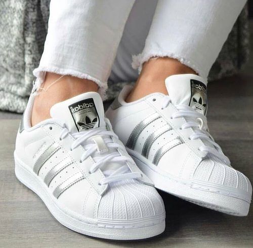 zapatillas adidas superstar plata mujer zapatillas adidas superstar plata mujer