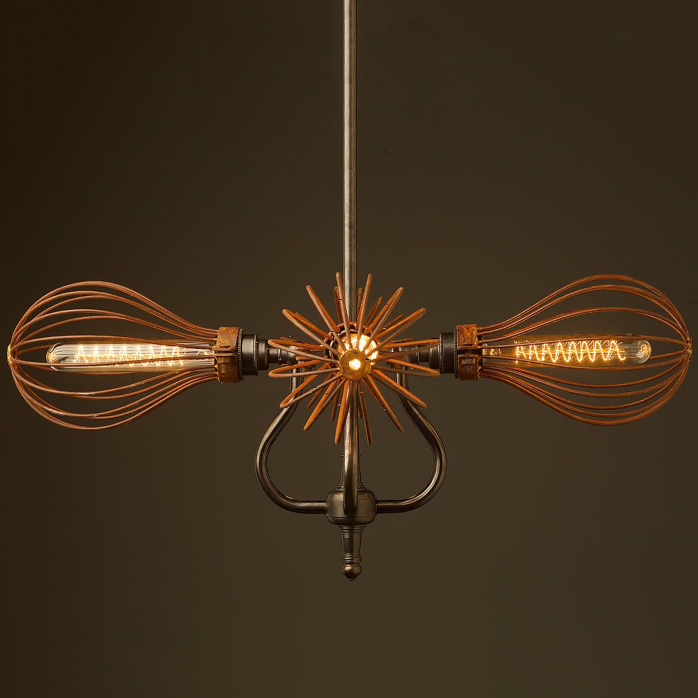 4 Bulb Cage Coventry Bend Hub Chandelier Decoration 4 Bulb Cage Coventry Bend Hub Chandelier Decoration