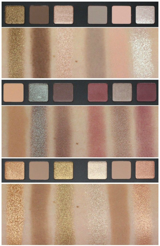review swatches natasha denona star eyeshadow palette eyes