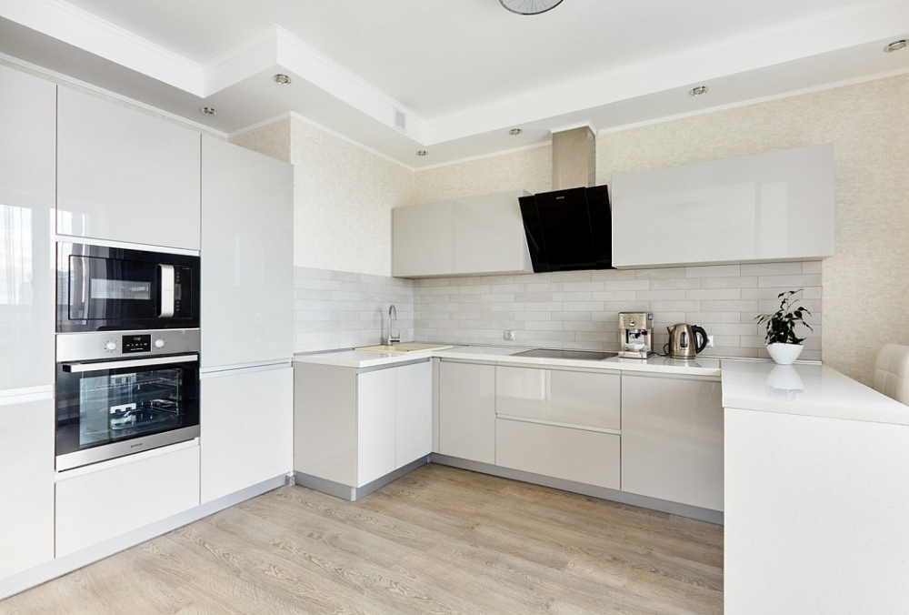 КУХНЯ ИЗ АКРИЛА ТУМАННЫЙ АЛЬБИОН Kitchen Cabinets, House Design, Interior, Home Decor, Decoration Home, Indoor, Room Decor, Cabinets, Interiors