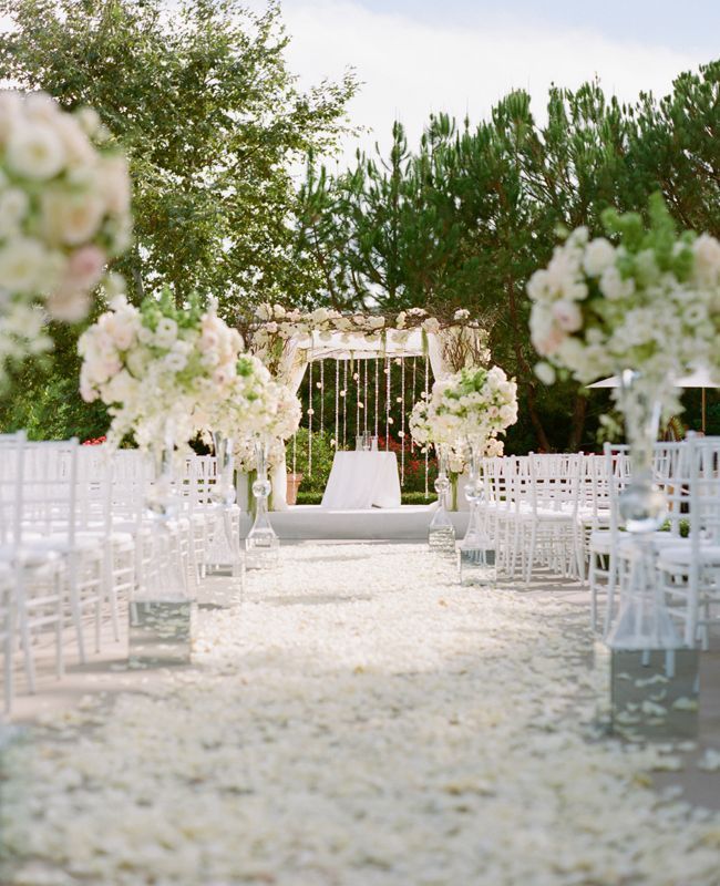 40 Wedding Aisle Petals Decor Ideas Weddings 40 Wedding Aisle Petals Decor Ideas