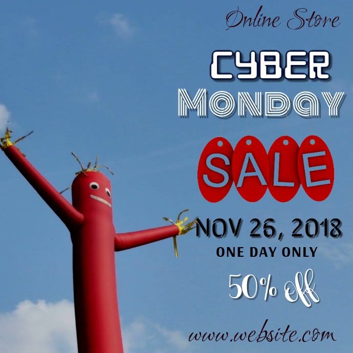 Cyber Monday Sale Video