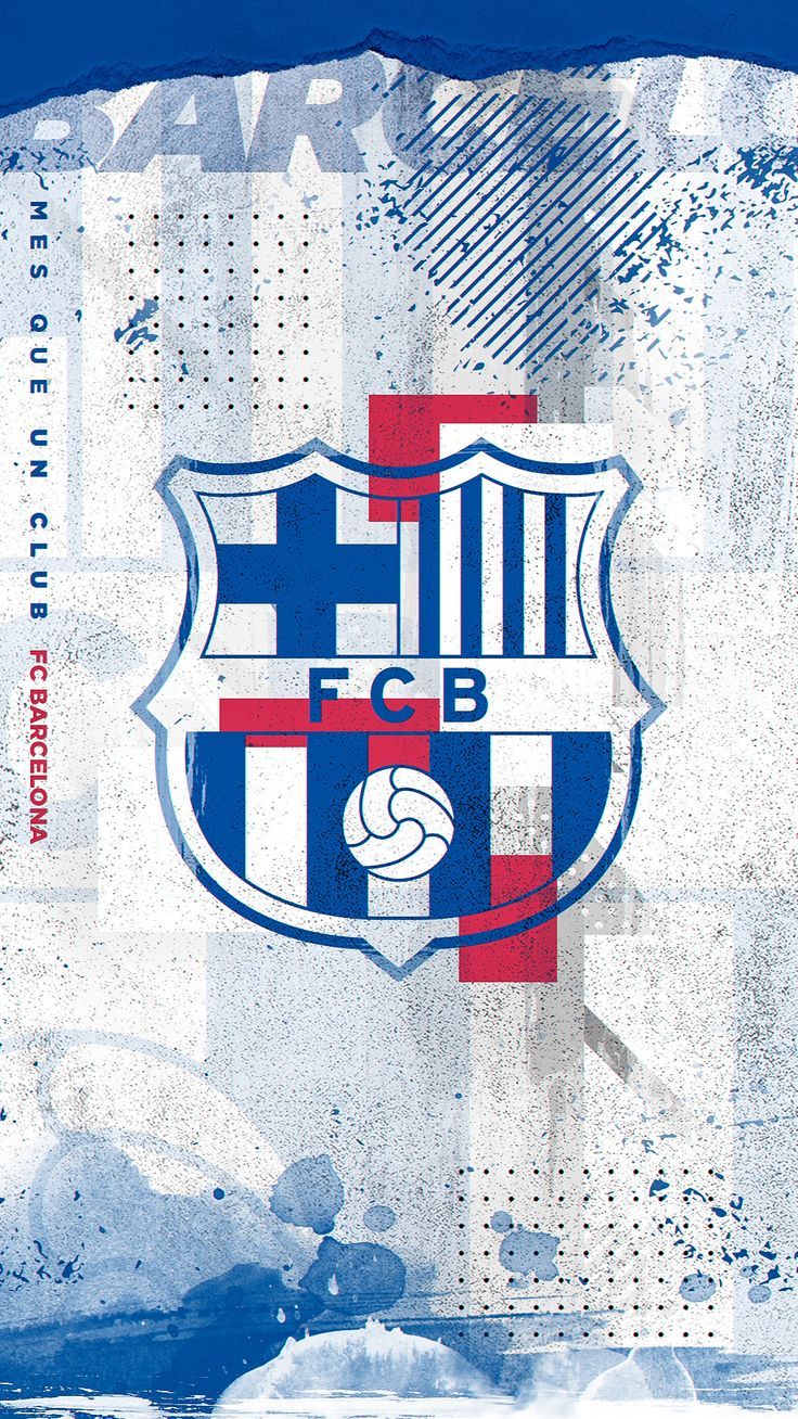 FC Barcelona Men's Soccer Team Logo