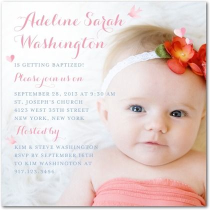 Baptism Invitations Verses and Wording 21st - Bridal World - invitation for baptism girl Baptism Invitations Verses and Wording 21st - Bridal World - invitation for baptism girl