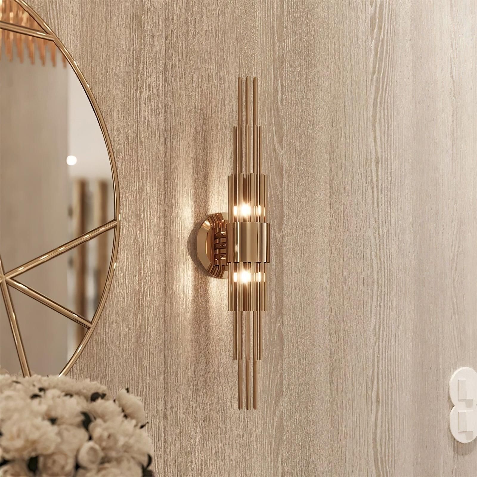 Gold Streamline Wall Lamp In 2024 Wall Lamp Stainless Steel Lighting gold-streamline-wall-lamp-in-2024-wall-lamp-stainless-steel-lighting