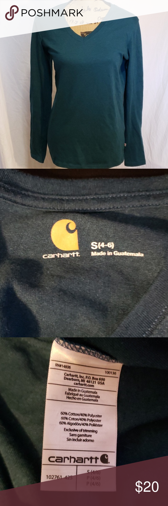 Carhartt Women's Teal V Neck Longsleeve Small Carhartt Women's Teal V Neck Longsleeve Small. No holes or stains. Smoke free home. Carhartt Tops Tees - Long Sleeve #carharttwomen Carhartt Women's Teal V Neck Longsleeve Small Carhartt Women's Teal V Neck Longsleeve Small. No holes or stains. Smoke free home. Carhartt Tops Tees - Long Sleeve #carharttwomen