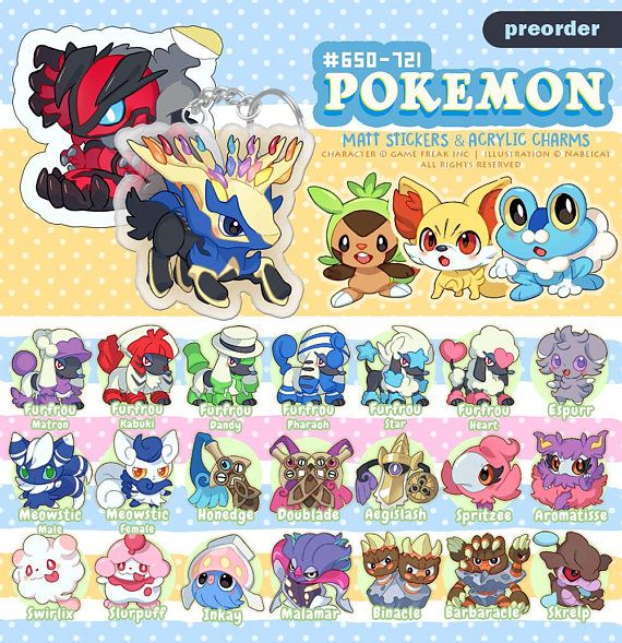 Aromatisse Pokemon Go Pokemon Waterproof Self Adhesive Vinyl Sticker