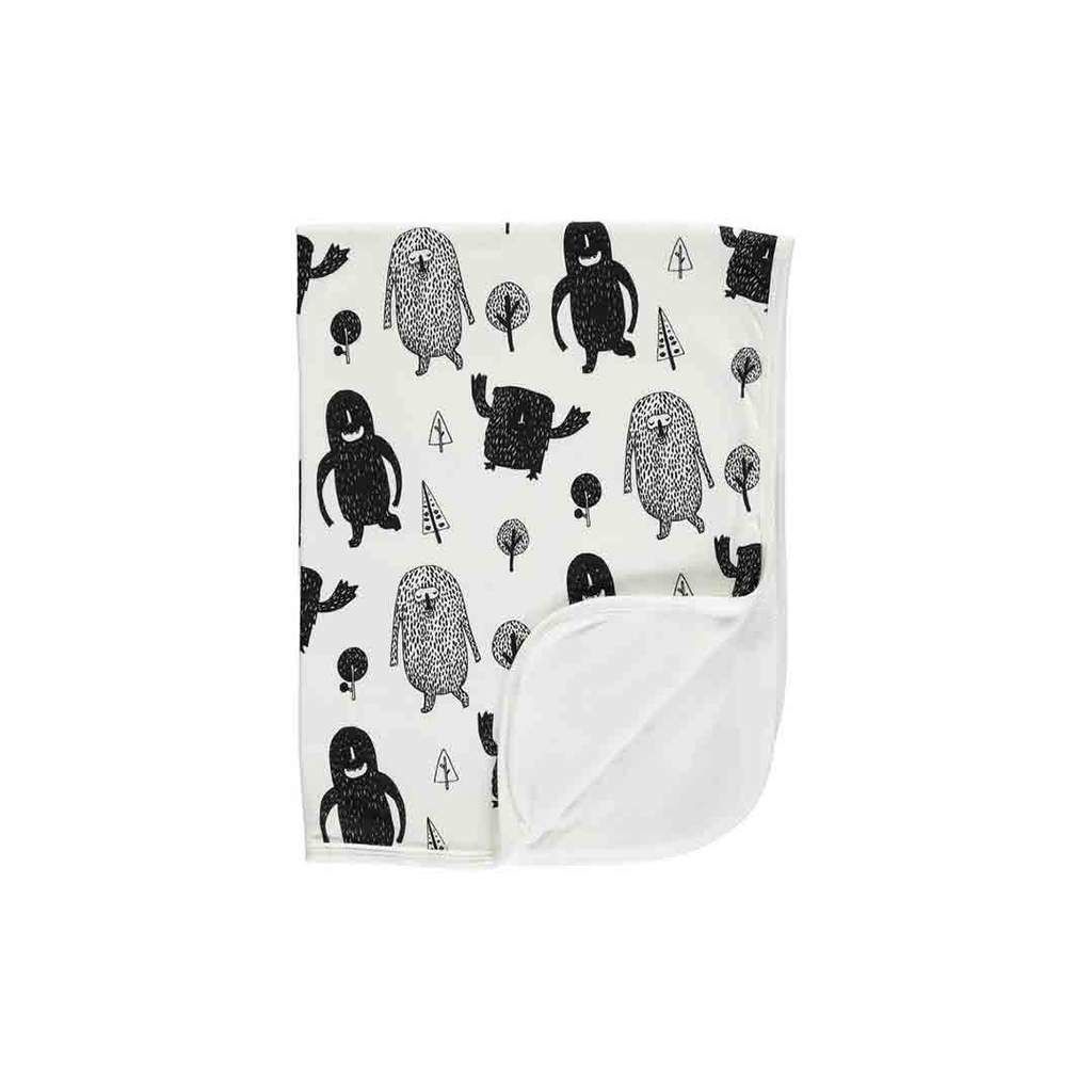 Tobias and the bear baby blanket