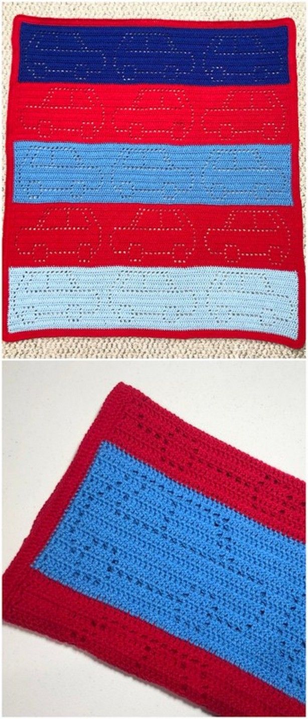 SUBMARINE Baby Afghan Pattern *Beginner* Crochet Patterns